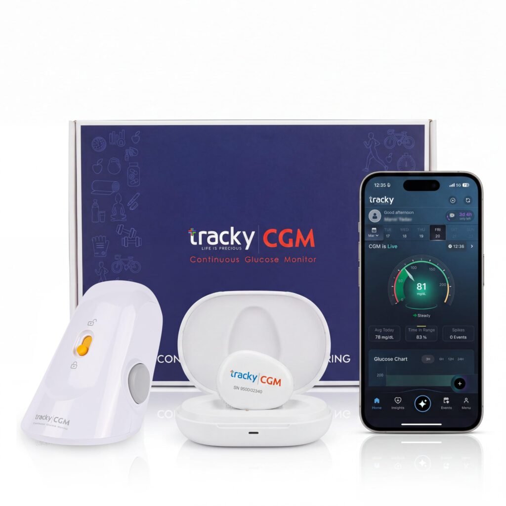 Tracky Launches 16-Day CGM Device to Expand Connected Health Monitoring in India