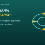 Graphic: bipolar mania drug research showing a receptor complex with four subunits