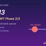 Graphic: BNT113 clinical trial, progression-free survival endpoint missed and overall survival pending in HPV16-positive head and neck cancer