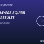 Bristol Myers Squibb Q3 2026 results graphic about pipeline data