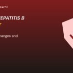 Graphic: chronic hepatitis B treatment shown as a shield with a check mark
