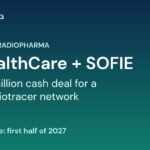 GE HealthCare acquisition of SOFIE Biosciences for 945 million dollars featured graphic