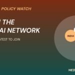 Global healthcare AI regulatory network graphic highlighting India as a member