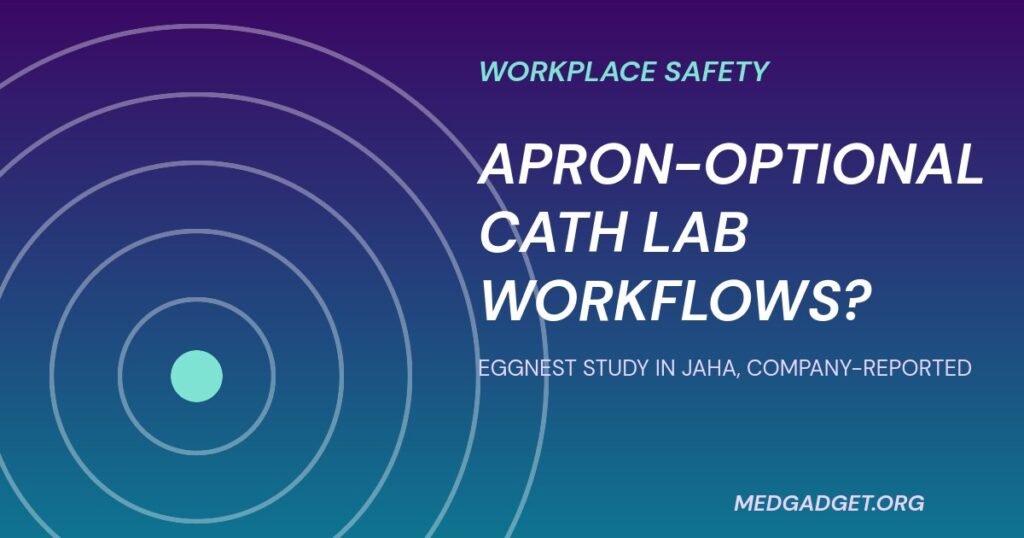 Medical device radiation protection study graphic of radiation rings around a cath lab source