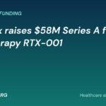 MedGadget.org banner: RougeTx raises 58 million dollars Series A for oral HHT therapy RTX-001